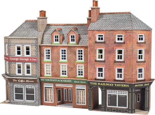 METCALFE PN972 N GAUGE PUB & SHOPS