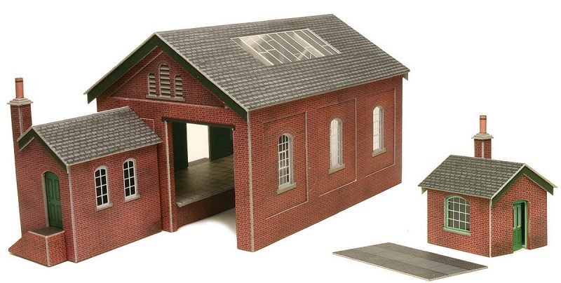 METCALFE PO232  OO/1.76 GOODS SHED - (PRICE INCLUDES DELIVERY)