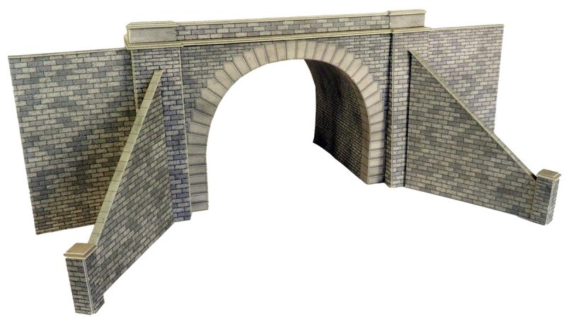 METCALFE PO242 OO/1.76 DOUBLE TRACK TUNNEL ENTRANCES - (PRICE INCLUDES DELIVERY)