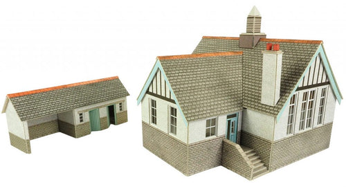 METCALFE PO253 OO/1.76 VILLAGE SCHOOL - (PRICE INCLUDES DELIVERY)