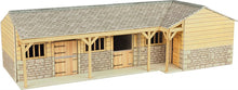 Load image into Gallery viewer, METCALFE PO256 OO/1.76 STABLE BLOCK - (PRICE INCLUDES DELIVERY)