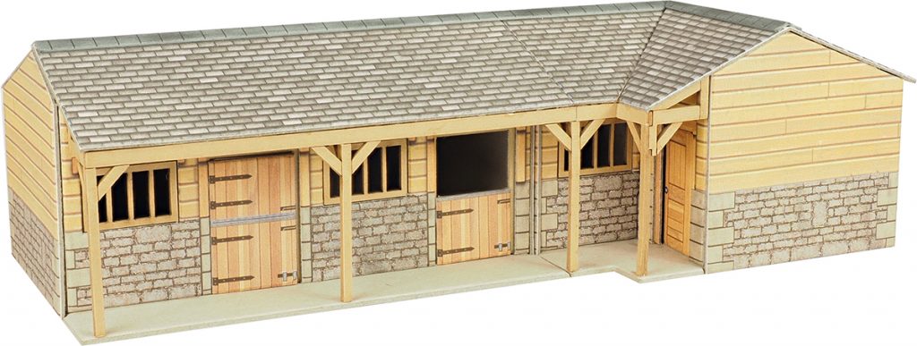 METCALFE PO256 OO/1.76 STABLE BLOCK - (PRICE INCLUDES DELIVERY)