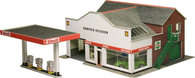 METCALFE PO281 OO 1:76 SERVICE STATION - (PRICE INCLUDES DELIVERY)