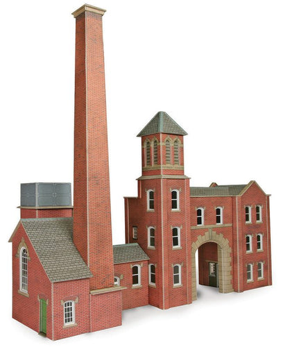 METCALFE PO284 OO/1:76 FACTORY ENTRANCE AND BOILERHOUSE - (PRICE INCLUDES DELIVERY)
