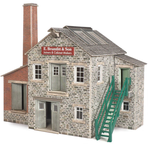 METCALFE PO286 OO GAUGE RAMSHACKLE WORKSHOP- (PRICE INCLUDES DELIVERY)