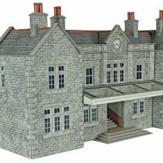 METCALFE PO320 OO/1:76 BOOKING HALL MAINLINE STATION - (PRICE INCLUDES DELIVERY)