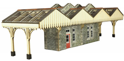 METCALFE PO322 OO/1:76 ISLAND PLATFORM BUILDING - (PRICE INCLUDES DELIVERY)