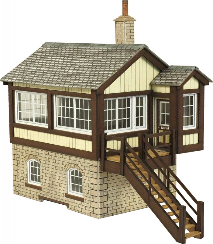METCALFE PO330 OO/1:76 GWR SIGNAL BOX - (PRICE INCLUDES DELIVERY)