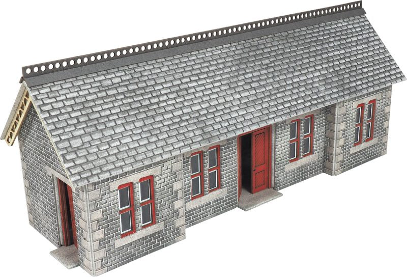 METCALFE PO334 OO/1:76 STATION SHELTER SETTLE CARLISLE  - (PRICE INCLUDES DELIVERY)