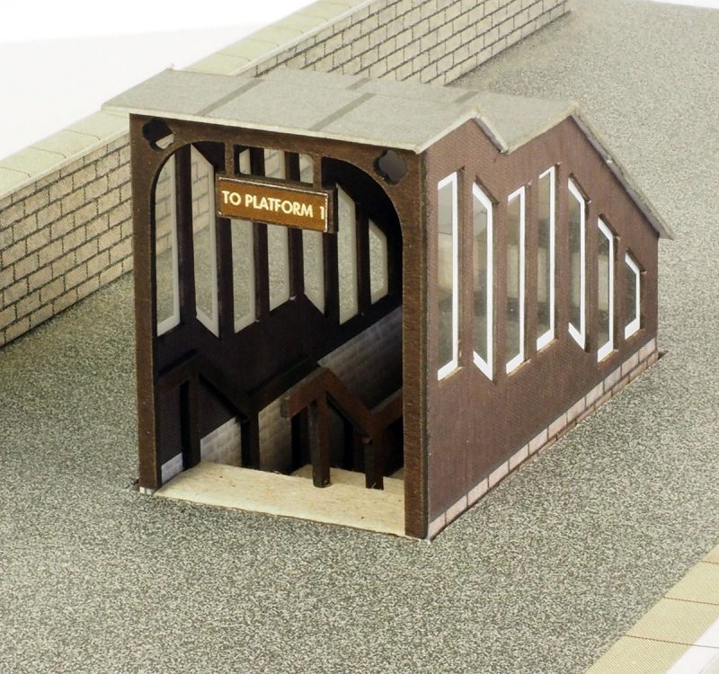 METCALFE PO400 OO/1:76 PLATFORM UNDERPASS - (PRICE INCLUDES DELIVERY)