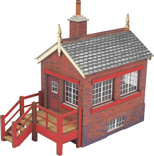METCALFE PO430 OO/1:76 SMALL SIGNAL BOX - (PRICE INCLUDES DELIVERY)