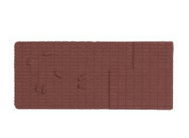 PECO NR-202 N GAUGE WAGON LOAD BRICKS-RED - (PRICE INCLUDES DELIVERY)