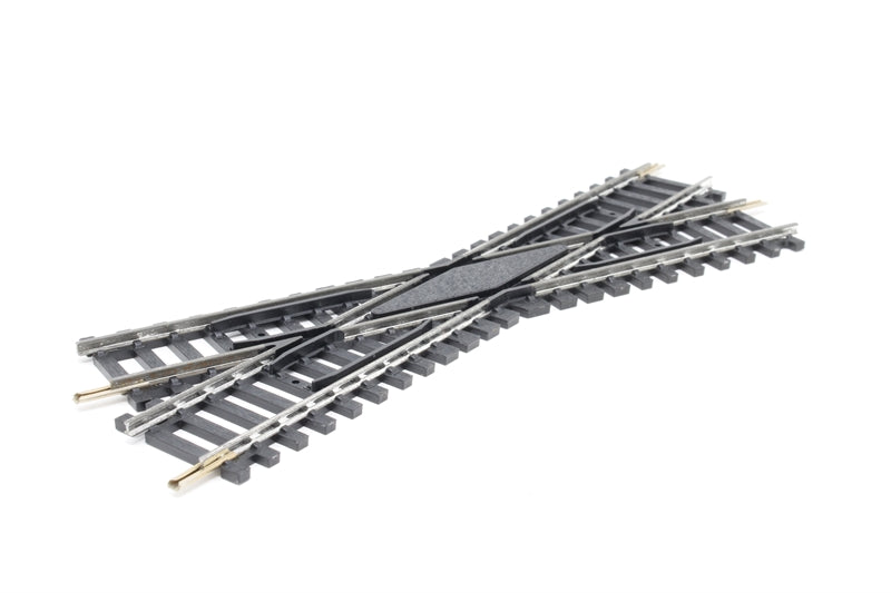 HORNBY R614 OO/1:76 LEFT HAND DIAMOND CRSOSSING - (PRICE ICLUDES DELIVERY)