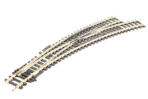 HORNBY R8075 OO/1:76 RIGHT HAND CURVED POINT - (PRICE INCLUDES DELIVERY)