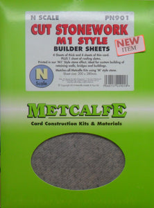 METCALFE CUT STONEWORK PN901 STYLE BUILDER SHEETS - (PRICE INCLUDES DELIVERY)