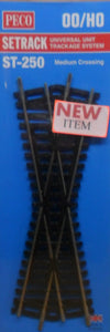 PECO ST-250 OO/1:76 MEDIUM CROSSING - (PRICE INCLUDES DELIVERY)