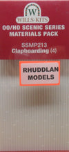 Load image into Gallery viewer, WILLS SSMP213 OO/1:76 CLAPBOARDING (4) - (PRICE INCLUDES DELIVERY)