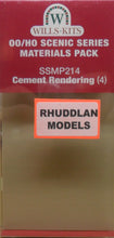 Load image into Gallery viewer, WILLS SSMP214 OO/1:76 CEMENT RENDERING (4) - (PRICE INCLUDES DELIVERY)