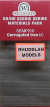Load image into Gallery viewer, WILLS SSMP216 OO/1:76 CORRUGATED IRON (4) - (PRICE INCLUDES DELIVERY)