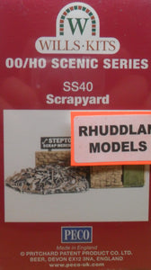 WILLS SS40 OO/1:76 SCRAPYARD - (PRICE INCLUDES DELIVERY)