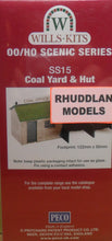 Load image into Gallery viewer, WILLS SS15 OO/1:76 COAL YARD &amp; HUT - (PRICE INCLUDES DELIVERY)