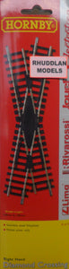 HORNBY R615 OO/1:76 RIGHT HAND DIAMOND CRSOSSING - (PRICE ICLUDES DELIVERY)
