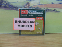 Load image into Gallery viewer, PECO MODEL SCENE 5110 OO/1:76 SHEEP &amp; LAMBS - (PRICE INCLUDES DELIVERY)