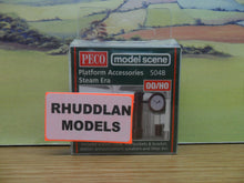 Load image into Gallery viewer, PECO MODEL SCENE 5048 OO/1:76 PLATFORM ACCESSORIES STEAM ERA - (PRICE INCLUDES DELIVERY)