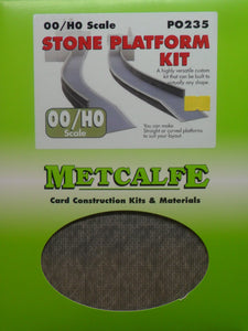 METCALFE PO235 OO/1.76 STONE PLATFORM - (PRICE INCLUDES DELIVERY)