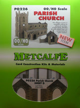 Load image into Gallery viewer, METCALFE PO226 OO/1.76 PARISH CHURCH - (PRICE INCLUDES DELIVERY)