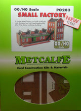 Load image into Gallery viewer, METCALFE PO283 OO/1.76 SMALL FACTORY - (PRICE INCLUDES DELIVERY)