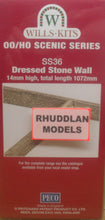 Load image into Gallery viewer, WILLS SS36 OO/1:76 DRESSED STONE WALL - (PRICE INCLUDES DELIVERY)