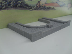 New No.2 N gauge double tunnel entrance unpainted.
