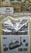 Load image into Gallery viewer, RATIO OO/1:76 553 SIGNAL BOX INTERIOR - (PRICE INCLUDES DELIVERY)