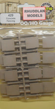 Load image into Gallery viewer, RATIO 429 OO/1:76 CONCRETE FENCING - (PRICE INCLUDES DELIVERY)