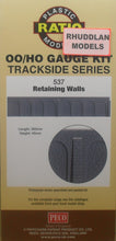 Load image into Gallery viewer, RATIO 537 OO/1:76 RETAINING WALLS - (PRICE INCLUDES DELIVERY)