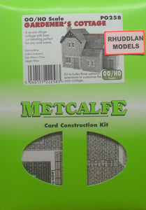 METCALFE PO258 OO/1:76 GARDNER'S COTTAGE - (PRICE INCLUDES DELIVERY)
