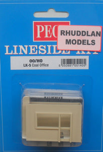 PECO LK-5 OO/1:76 COAL OFFICE - (PRICE INCLUDES DELIVERY)