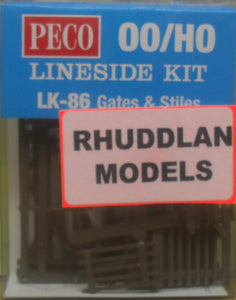 PECO LK-86 OO/1:76 GATES & STILES - (PRICE INCLUDES DELIVERY)