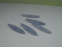 Load image into Gallery viewer, New No.24 OO gauge small rowing boats (5) unpainted.