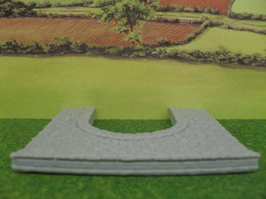 New No.3 N gauge single tunnel entrance unpainted.