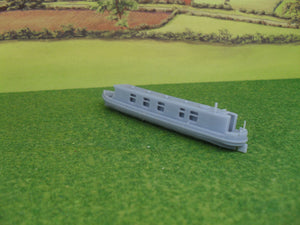 New No.49 N GAUGE NARROWBOAT x2 unpainted.