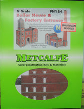 Load image into Gallery viewer, NEW METCALFE PN184 N GAUGE BOILER HOUSE &amp; FACTORY ENTRANCE