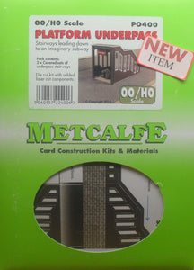 METCALFE PO400 OO/1:76 PLATFORM UNDERPASS - (PRICE INCLUDES DELIVERY)