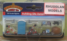 Load image into Gallery viewer, BACHMANN SCENECRAFT 36-048 OO BUILDING SITE DETAILS &amp; TOOLS - (PRICE INCLUDES DELIVERY)