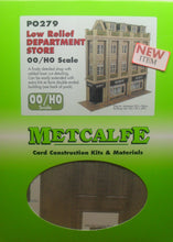 Load image into Gallery viewer, METCALFE PO279 OO/1:76 DEPARTMENT STORE LOW RELIEF - (PRICE INCLUDES DELIVERY)