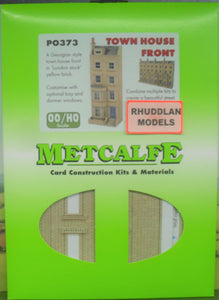 METCALFE PO373 OO GAUGE TOWN HOUSE FRONT  - (PRICE INCLUDES DELIVERY)