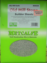 Load image into Gallery viewer, METCALFE MOO59 OO GAUGE OLD MILL STONE BUILDER SHEETS - (PRICE INCLUDES DELIVERY)