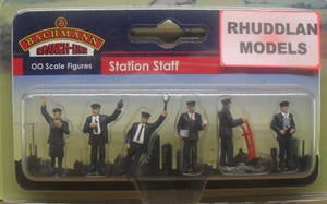 BACHMANN SCENECRAFT 36-043 OO STATION STAFF - (PRICE INCLUDES DELIVERY)