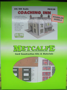 METCALFE PO228 OO GAUGE COACHING INN - (PRICE INCLUDES DELIVERY)